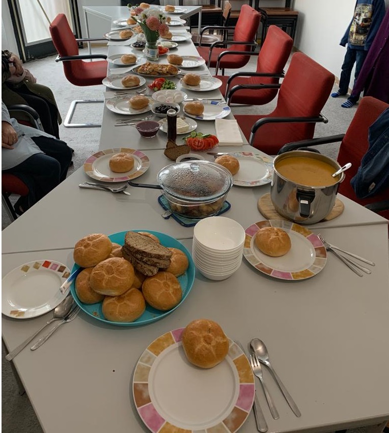 Mittagessen für Familien