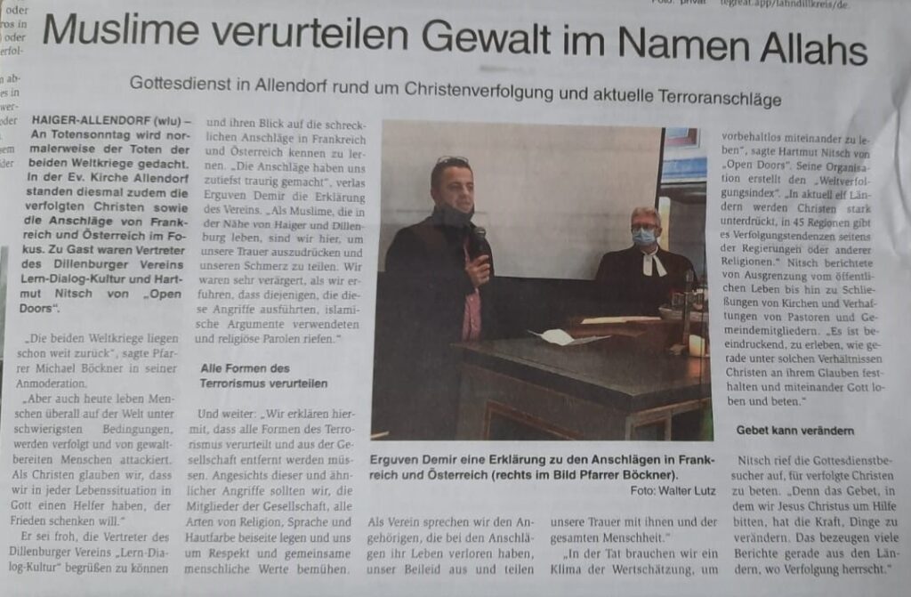 Besuch der Ev. Kirche Allendorf